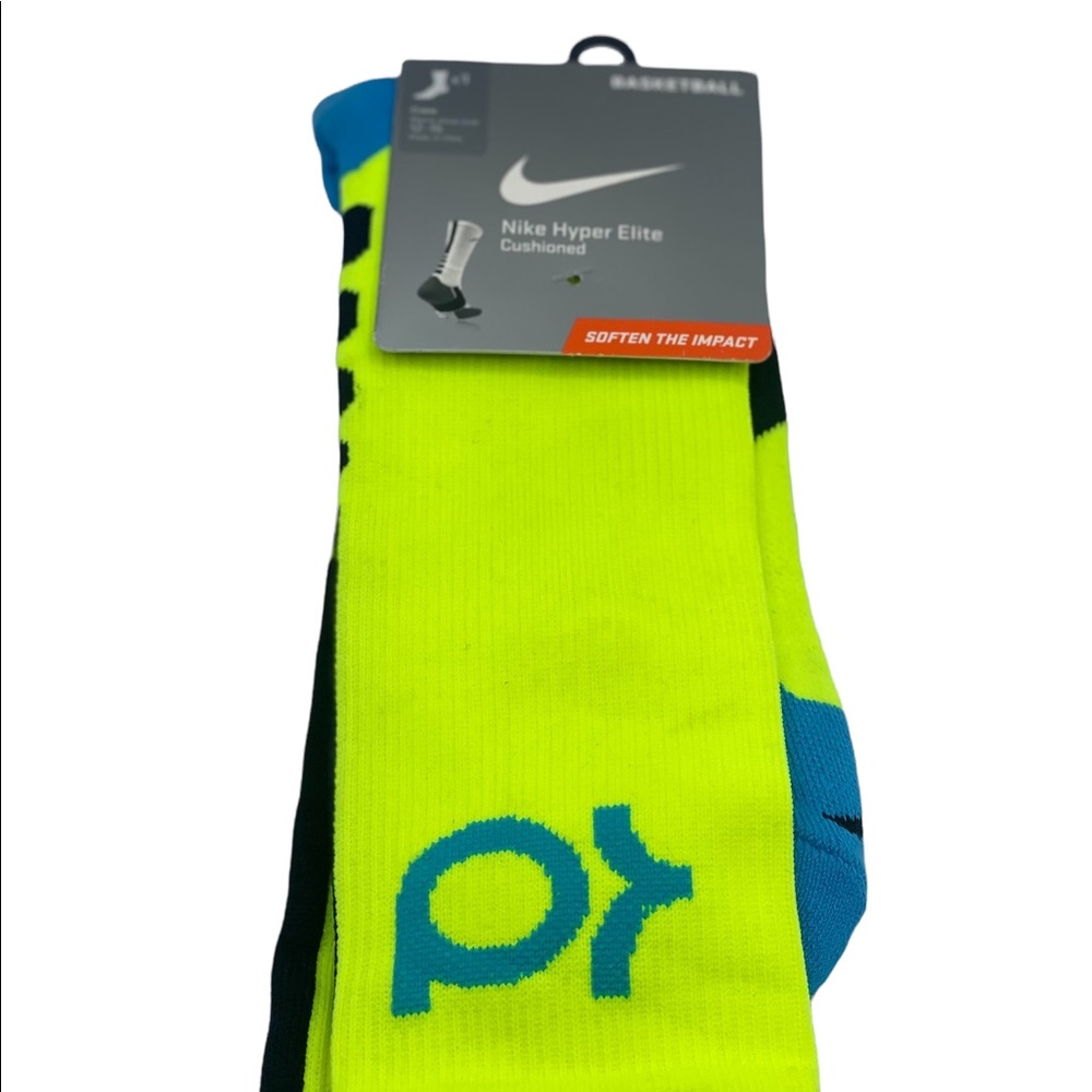 Rare NIKE Hyper Elite KD Cushioned Basketball Socks SX4814 714 - Size 12-15